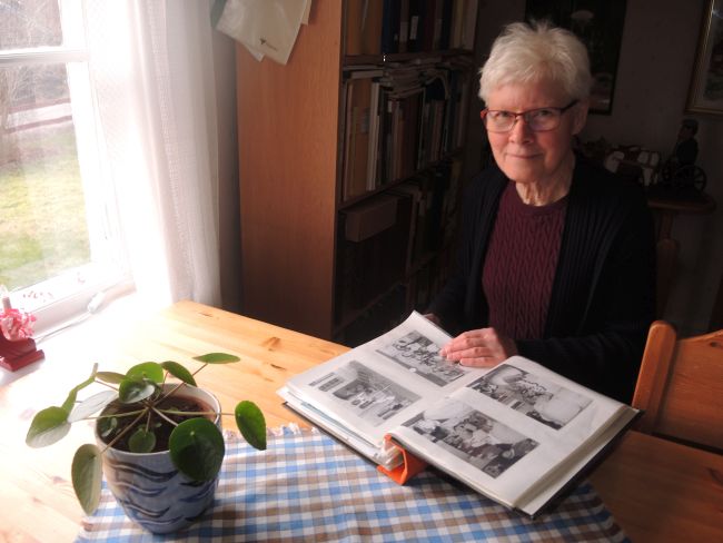 Margareta Nilsson i arkivet